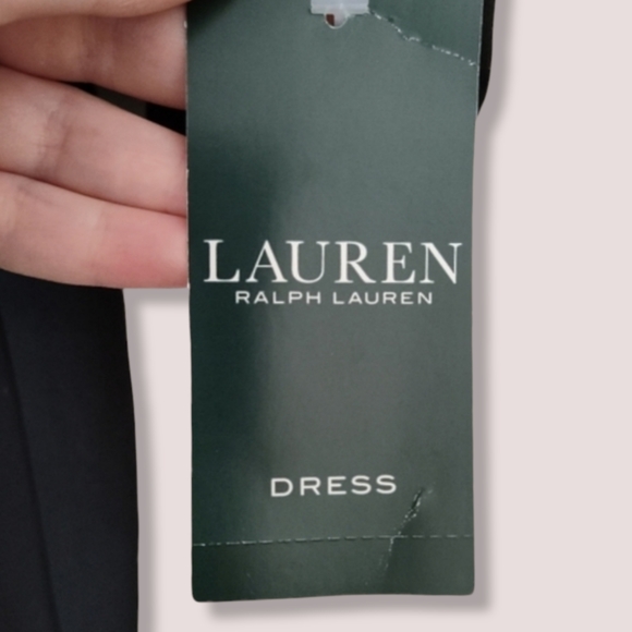 NWT Ralph Lauren Mock Neck Zip Dress - Picture 9 of 11